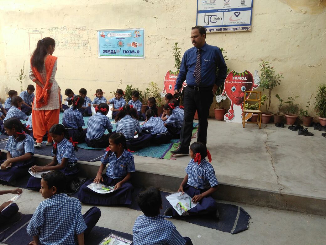 Children’s day was celebrated with full enthusiasm and energy in all our adopted schools on 14th November 2017 – kids thoroughly enjoyed every minute of it.