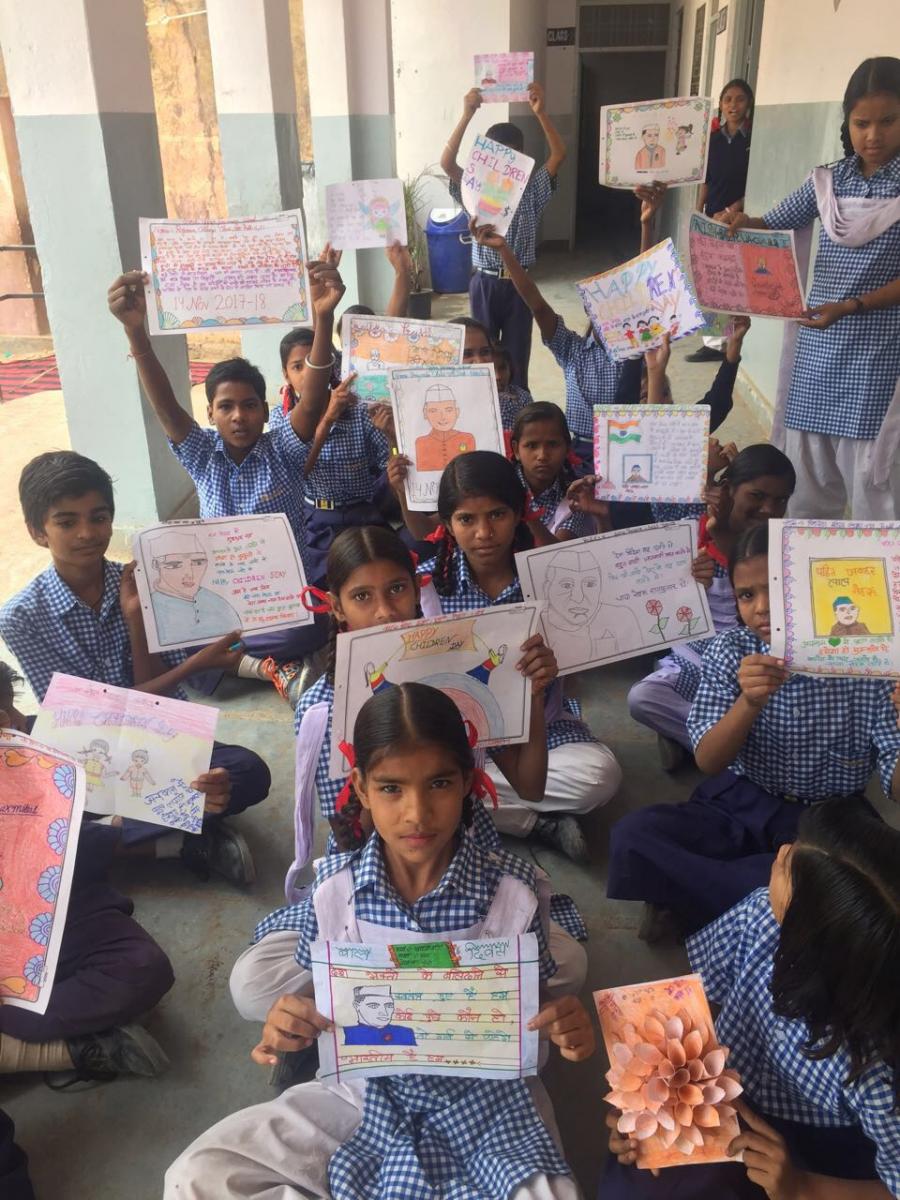 Children’s day was celebrated with full enthusiasm and energy in all our adopted schools on 14th November 2017 – kids thoroughly enjoyed every minute of it.