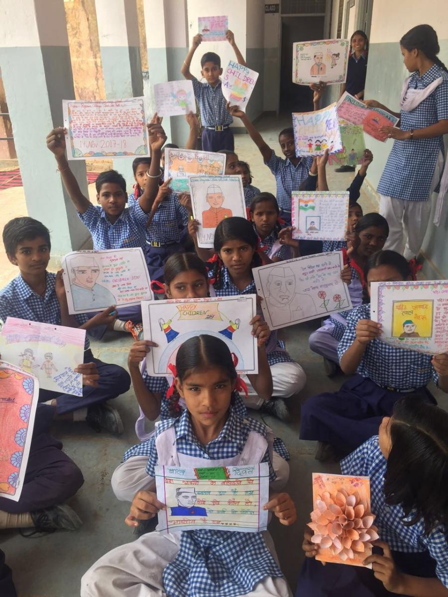 Children’s day was celebrated with full enthusiasm and energy in all our adopted schools on 14th November 2017 – kids thoroughly enjoyed every minute of it.